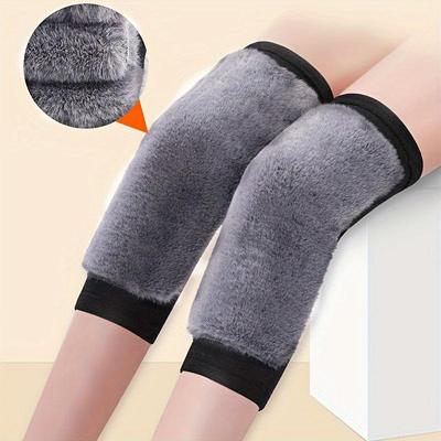 1 Pair Winter Warm Knee Pads For Women Men, Old People Cold Leg  Kneepad Knee Support,  Running Knee Protector,