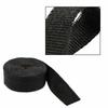 Universal Black Exhaust Heat Wrap Manifold Downpipe High Temp Bandage Tape Roll Car Motorcycle Exhaust Pipe ulation Cloth
