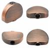 6pcs Guitar Tuners Machine Head Buttons Metal Tuning Key Half round handle Buttons Head