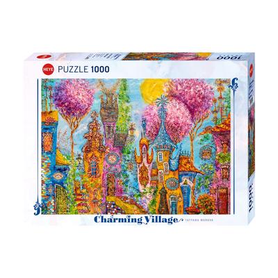 Puzzle Ružové stromy 1000 dielikov