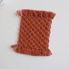 2pcs Crochet Cotton Table Pads Heat Resistant Placemats Colorful Coaster Decorative and Protective Mats for Hot Dishes