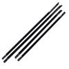 Compatible with 2004-2007 Nissan Teana: Window Glass Outer Trim Strip - Water Deflector/Sealing Strip.