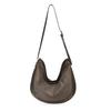 Faux Suede Patchwork Solid Color Hasp Casual Tote 2026 New Trend Bags High Quality Temperament Fashi Women's Handbags