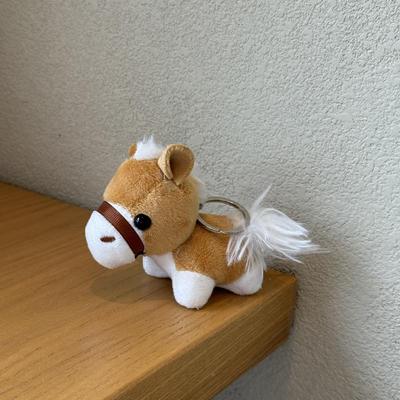 2026 Year Of The Horse Mascot Plush Toy Pendant Soft Realistic  Born Gifts Pony Doll Home Decoration Ornament