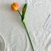 12pcs Tulips Artificial Flowers Faux Tulip Real Touch Tulip Fake Flowers Bouquets Arrangements for Mothers Day Spring Easter Wedding Home Table Decor