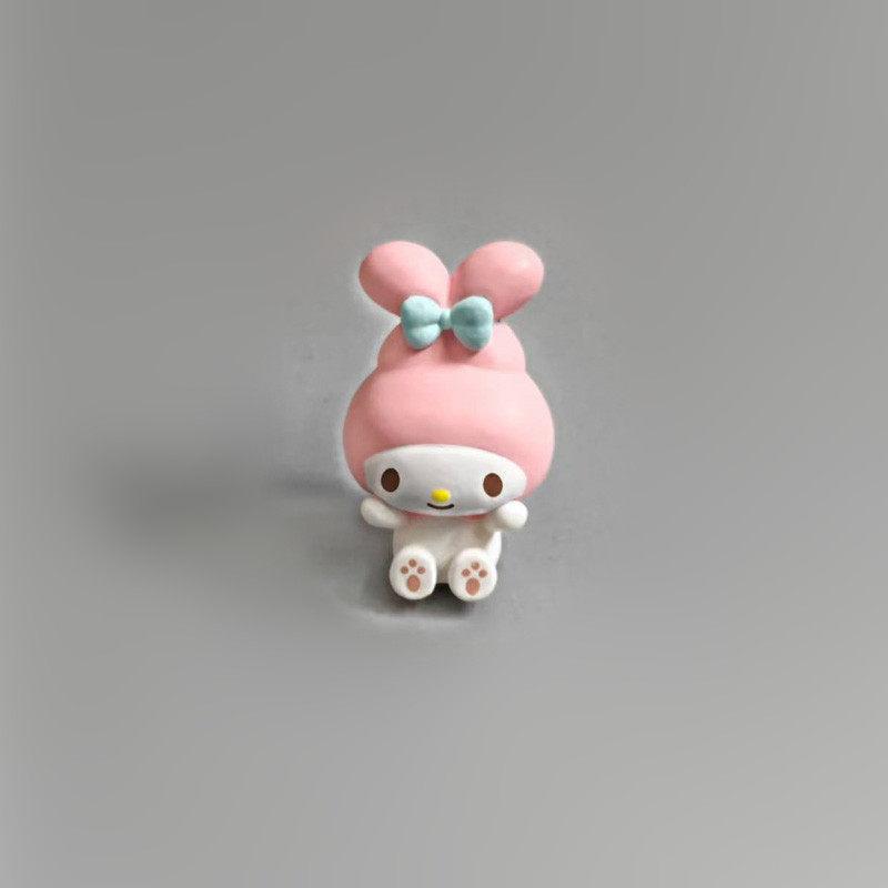 Characters Cos Rabbit Usahana Pochacco Purin   Gifts Plaything For Kids Model Anime Figurine Collect Ornaments
