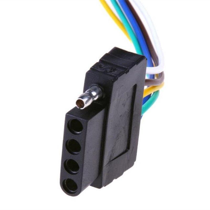36“ Trailer Light Wiring Harness Extension Cable 5-Pin Adapter Wire Connector