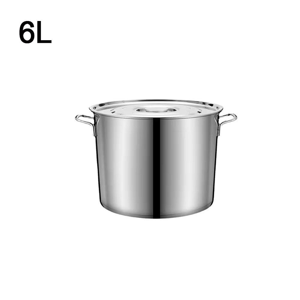 304 Edelstahl Eintopf Topf Großes Fassungsvermögen Öltank Neuer Kochtopf Restaurant