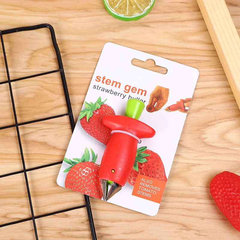 Stainless Steel Strawberry Huller & Pineapple Eye Remover Clips - Tomato Huller Kitchen Tool