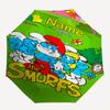 Custom Name The Smurfs Theme Automatic Umbrella, Lightweight & Portable, 8 Rib, Perfect for Outdoor Travel, Birthdays, Christmas, Gifts.