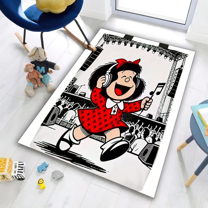1PC Mafalda Rug - home decoration Carpet For Living Room Bedroom Flooring Computer Chair Area Rug