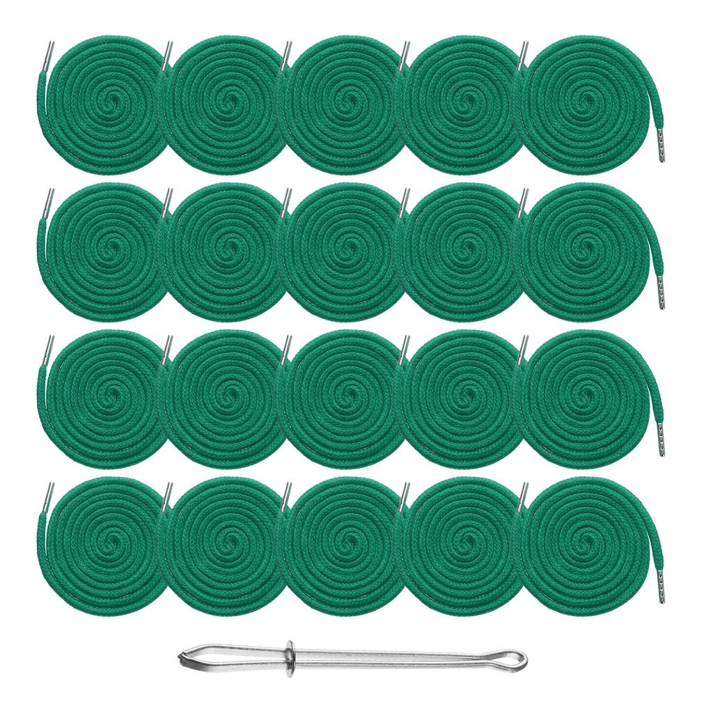 Uxcell 20pcs Trouser Waist Drawstring for Women Men Sports Pants Drawstring Cords Belt Rope String Sweater Hat Round Rope DIY
