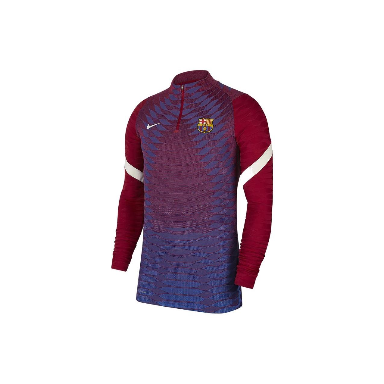 Nike FC Barcelona Drill Tee Red Blue Men s CW1377-621 M
