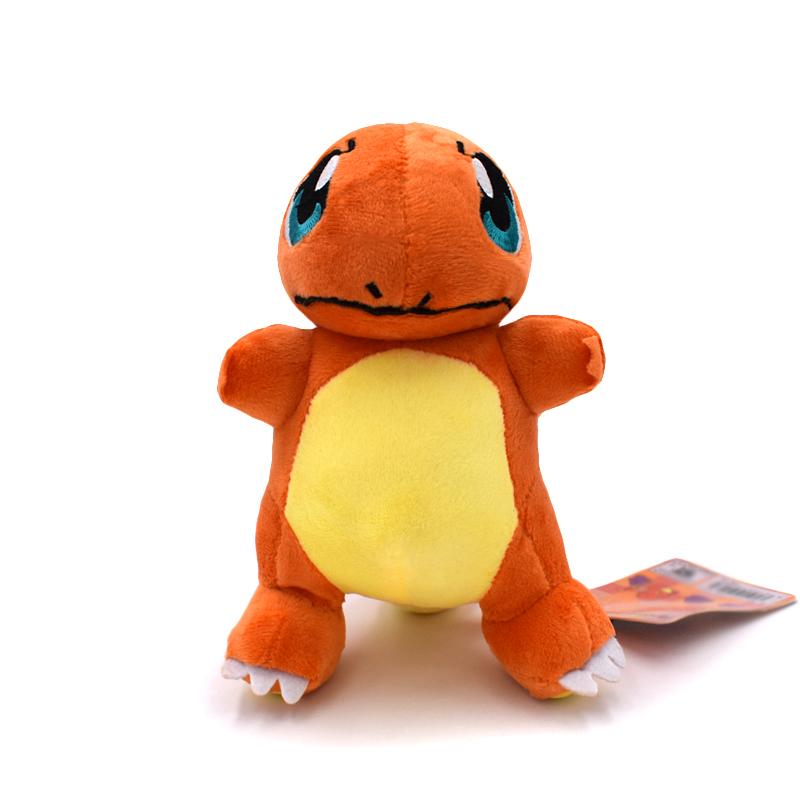 Charmander Sleeping Plush Stuffed Animal Cartoons Doll Soft Cute Character Plush Toy Stuffed Animal Collectible Toy