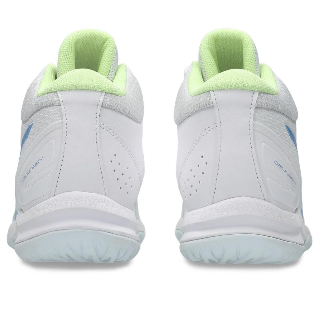 ASICS LADY GELFAIRY 9 Basketball Shoes Unisex Size 104 2E 1062A007, Adult, (White/Blue Bliss), 26.0 cm,