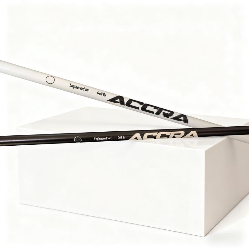 1 pcs ACCRA Carbon Putter Shaft, 60g Weight, 36 Inches Length, Designed for Putter Applications, 1 pcs Black