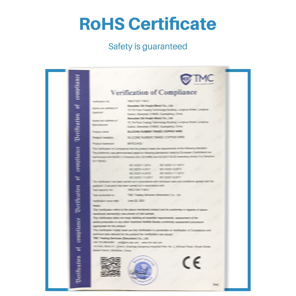 BNTECHGO 20 Gauge Parallel Silicone Wire 20AWG Parallel Silicone Thin Wire Super Flexible Separable Silicone Cable Wire Long Lasting Red and Black