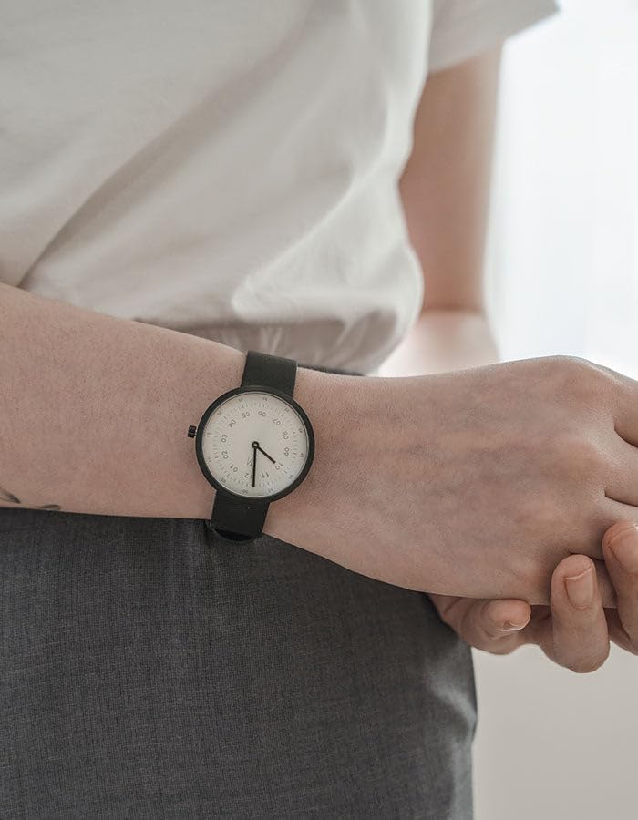 Maven Watches 34mm Artisan Series Minimalist Fashion Watch BLACK (PAPILLON 34MM)