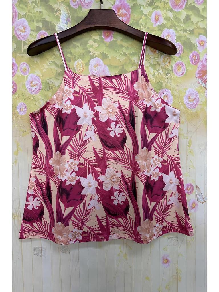 2025 Summer Women's Print Camisole & Shorts Set