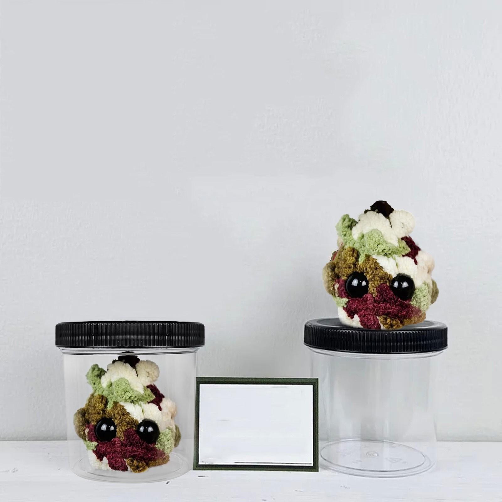 Плюшевые самородки сорняков в банке — фото 4