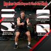 Corde de Combat 2pcs Sans Fil Portable Corde d'Entraînement Fitness HIIT Exercice Musculaire Noir