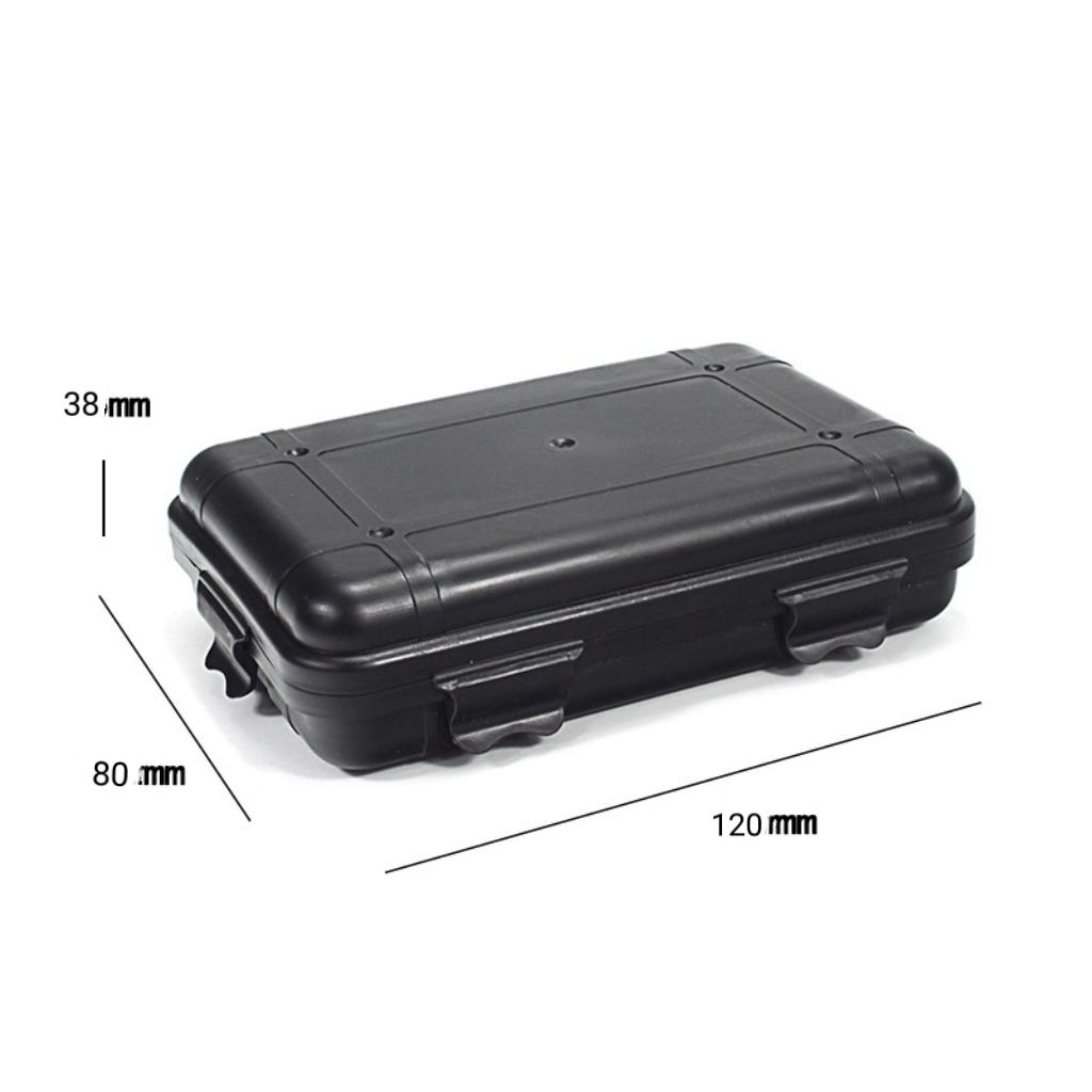 EDC Tool Box Outdoor Camping Survival Kit Shockproof Waterproof Case Sealed Box Outdoor Survival Storage Box Small.
