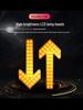 Sanitation Truck Rear Flashing Arrow Light and Sweeping Indicator