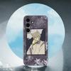 T-Tomoe Kamisama Luxury Black Phone Case For Samsung Galaxy S23 S24 S25 Ultra S22 Plus S21