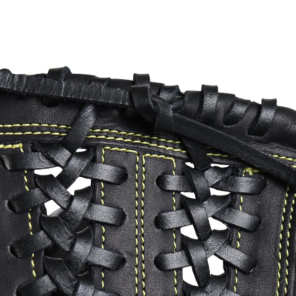 Mizuno Softball Baseball 1AJGR22910 09 (MIZUNO) Glove, All-Around, Glove, General, Ballpark, (Black/FF/Men's)