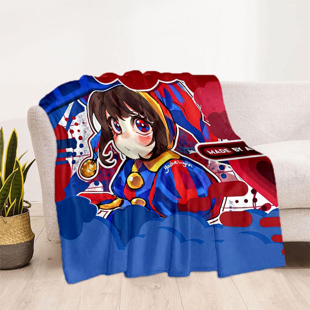 Digital Circus4 Blankets are suitable for living rooms,making them an ideal choice for outdoor travel and gifts.