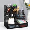 Großer Stiftebecher mit Schublade Multifunktionaler Stiftehalter Büro Schreibtisch Stifteorganizer für Stifte Bleistifte Marker
