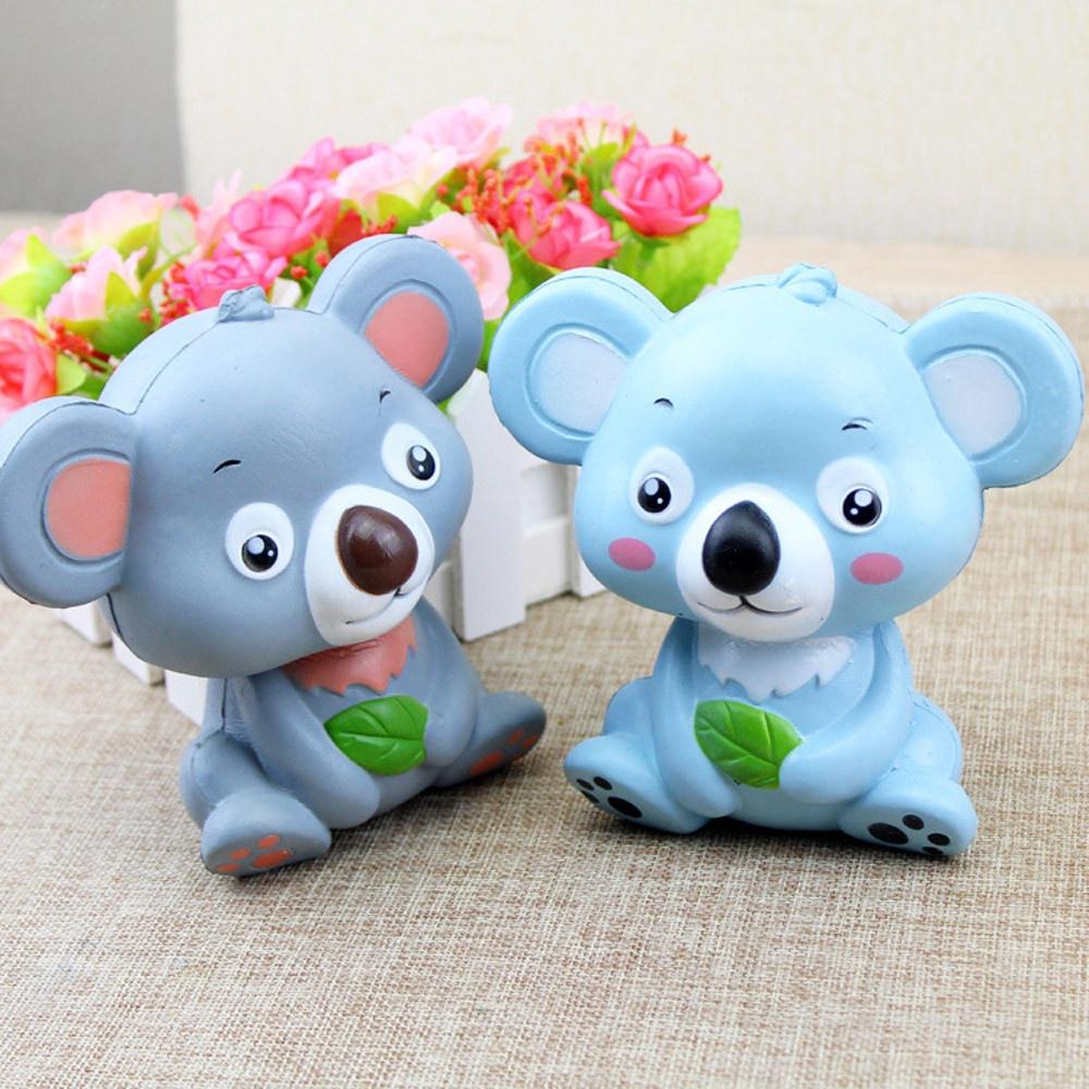 12cm Cute Koala Cream Scented Squishy Toy Slow Rising Squeeze Strap Kid Toy Gift Marketwin