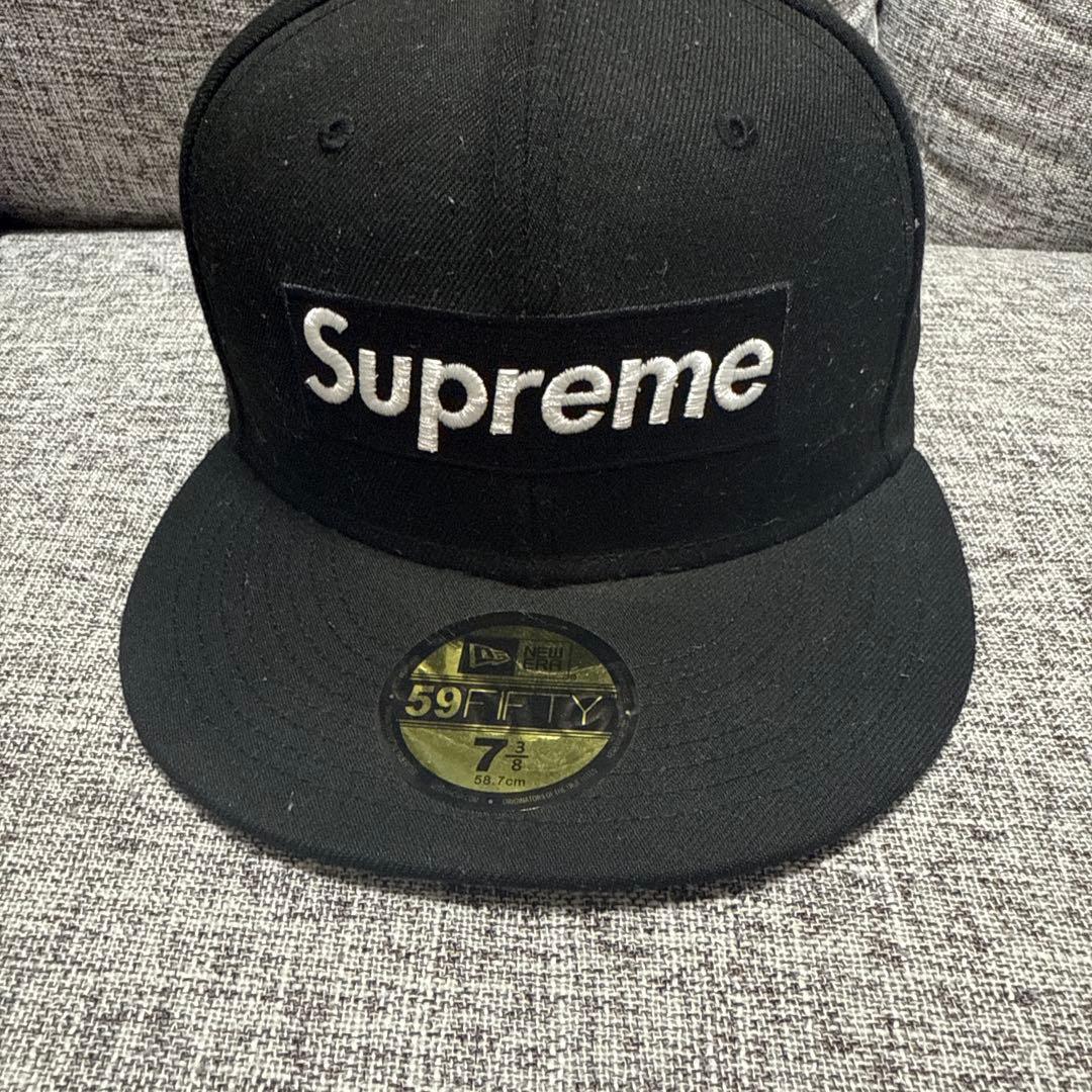 Used Supreme New Era 59FIFTY Cap 7 3/8
