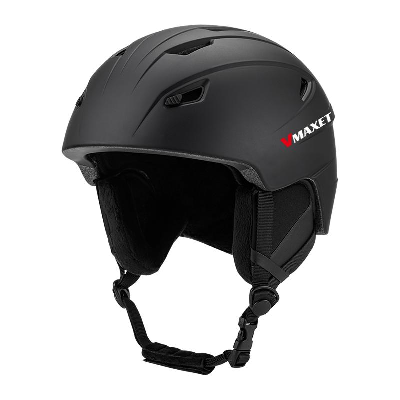Certificated CE Certified Adult Winter Ski/Snowboard Helmet Half Face Lightweight Safety Protection Custom Logo Color Options S чёрный