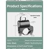 Motorcycle Helmet Lock Universal Anti-Theft Metal Handlebar Lock for Motorcycle Bicycle Electric ScooterSpeed Sensors 6