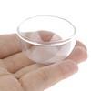 1/12 Dollhouse Miniature Accessories Glass Soup Plate Simulation Dish Toy