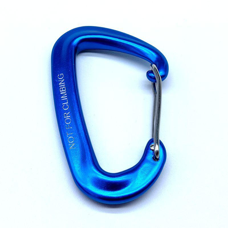 Kn D Shape 7075 Aluminum Alloy Carabiner Outdoor Hook