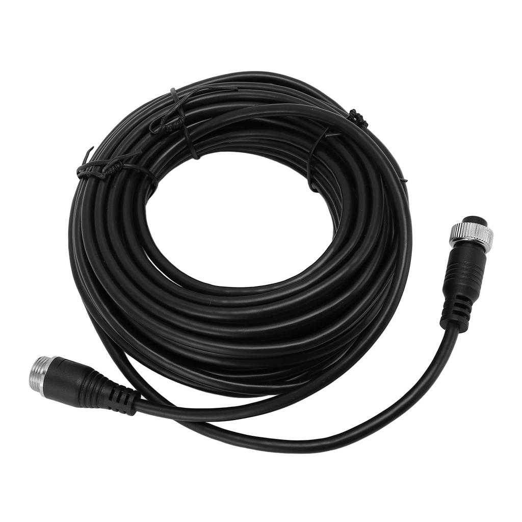 4Pin Backup Camera Extension Cable Stable Signal Clear Image Output Dash Cam Rear View Reverse Camera Extension Cord