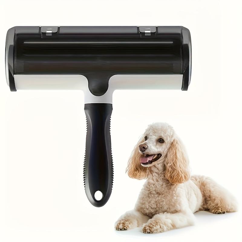 1pc Reusable Pet Hair Remover, Pet Hair Removal Roller Brush - Automatically Collects Fluff, Ideal for Clothes, Furniture,And Carpets -Durable Plastic