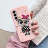 Coque Funda Pour Samsung Galaxy M14 M34 M54 5G Housse Fleur Colorée Cœur Dessin Animé Souple TPU Coque Pour Samsung M 14 Léopard Capa