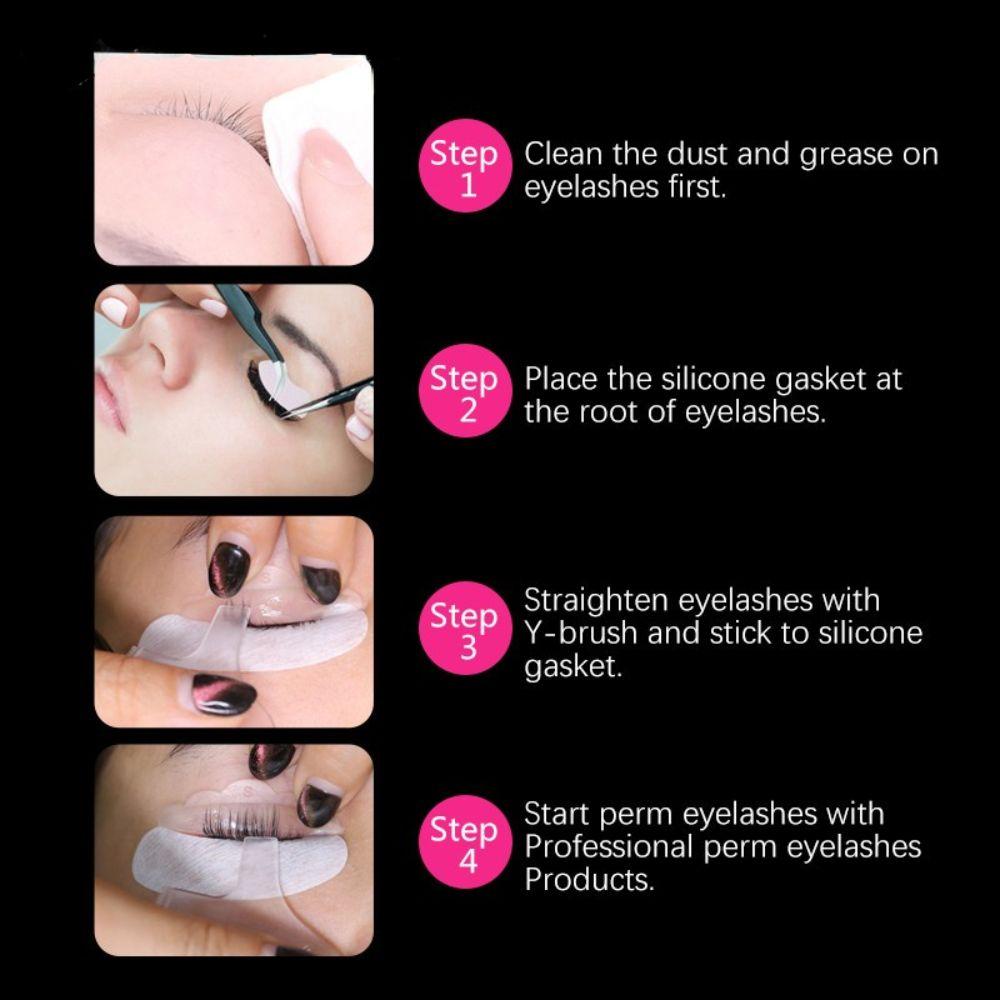 Curling Root Beauty Salon Curler Lash Eyelash Extension Shield Pads Perm Eyelash Silicone Pads