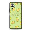 Cute Avocado Phone Case Cover for Redmi 14C 10C Note 15 14 13 12 10 11 K40 Pro Plus 5G Shockproof Soft TPU Shell Fundas Capas
