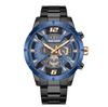 Men'S Business Watch Quartz Watch Steel Belt Non-Mechanical Watch 2221