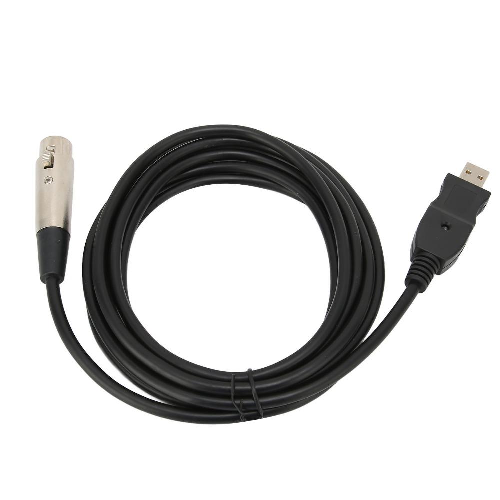 Low Noise Microphone Converter Cable Plug and Play Studio Audio Mic Connector  Studio Recording