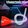 1Pcs Plastic Oil Funnel Universal Filling Funnels  Car Motorcycle Engine Gasoline Oil