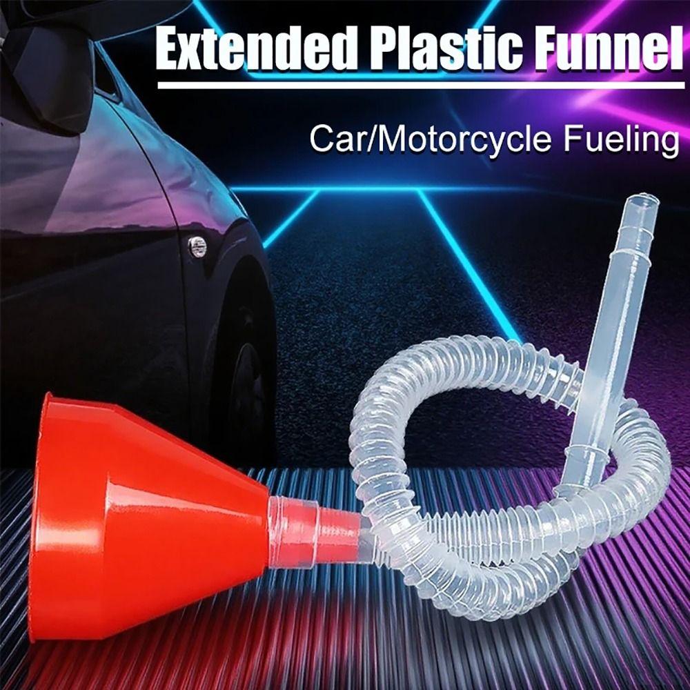 1Pcs Plastic Oil Funnel Universal Filling Funnels  Car Motorcycle Engine Gasoline Oil