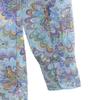 Allison Peters 70s Vintage Psychedelic Pattern Long Sleeve Shirt 9 Multi Women Used