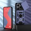 KEYSION Shockproof Case for Huawei Pura 80 Ultra Slide Camera Lens Protection Ring Stand Phone Cover for Huawei Pura 80 80 Pro