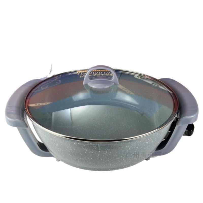 XuanChen 8L Non-stick Korean Style Electric Hot Pot & Stir-fry Pan for Home Use
