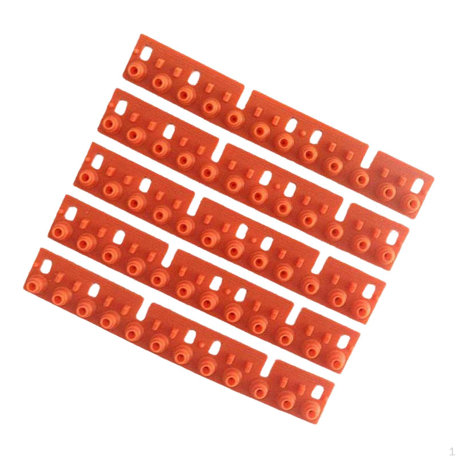 

5Pcs Keyboard Conductive Strips Key Strip,Lightweight Sturdy Easy to Install Buttons Fix